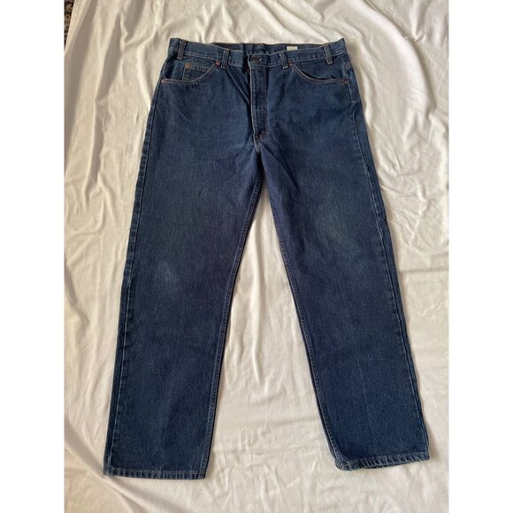 Vintage Levis 505 Mens Jeans W40 L30 Straight Fit Blue Denim 100% Cotton 90s - Picture 3 of 5